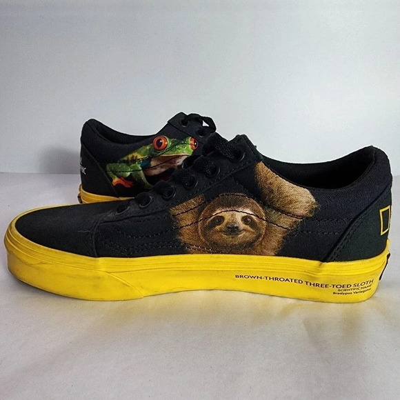 Vans x National Geographic Old Skool Size Mens 4 Womens 6 Sneakers - Picture 9 of 11
